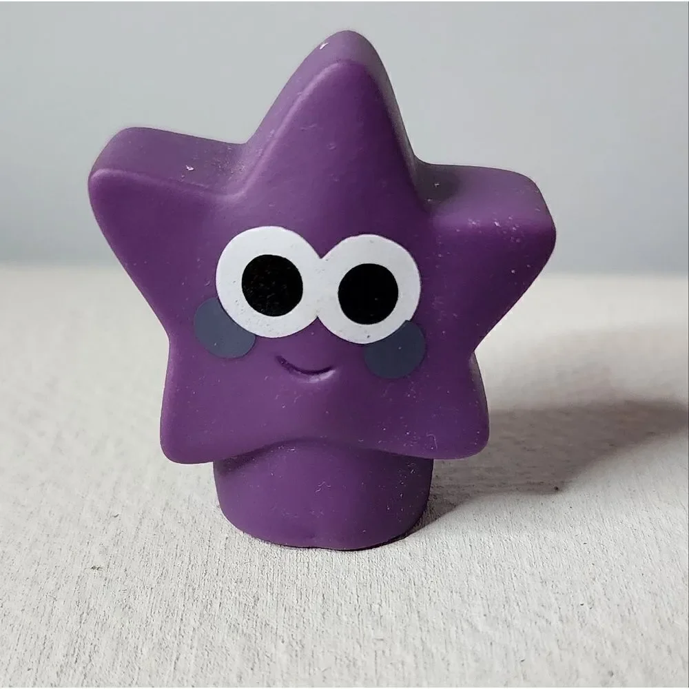 Finger Puppet Star Purple Replacement Toy Educational Song Twinkle Little Presch
